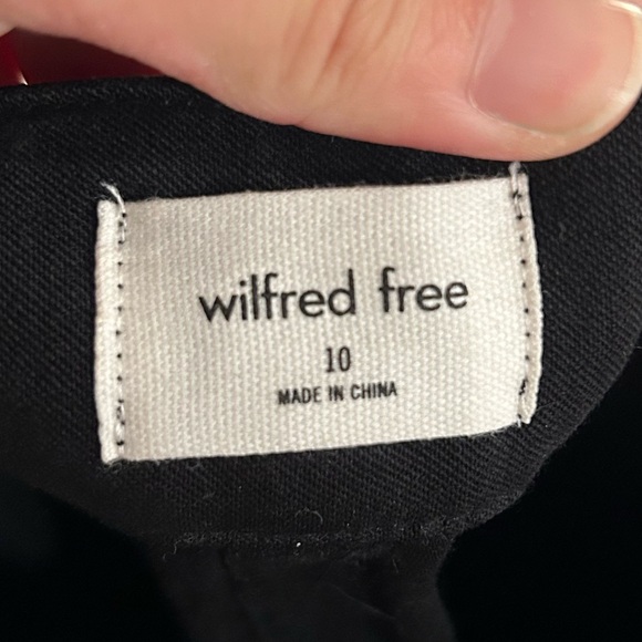 Wilfred Free Aritzia Brennan Pant in Black - Size 10 - Picture 12 of 15